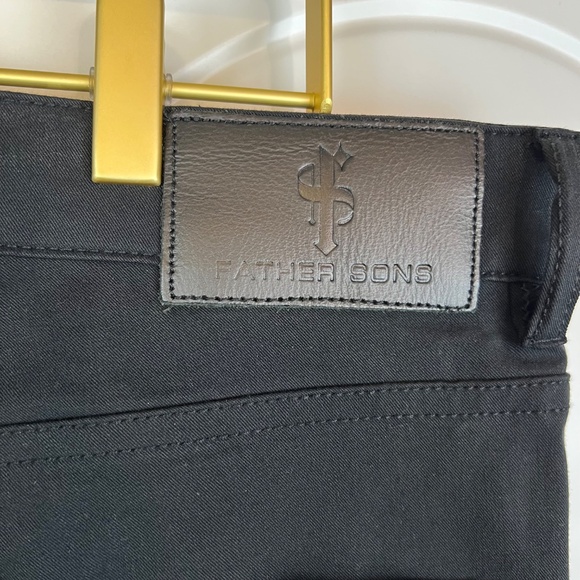 Father Sons Men's Black Slim Leg Pants - Picture 4 of 5